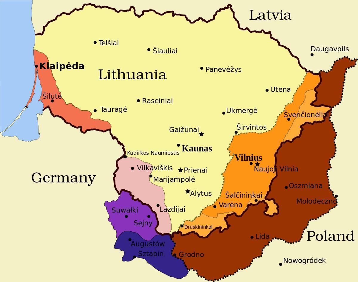 karti каунаса, Litvanija