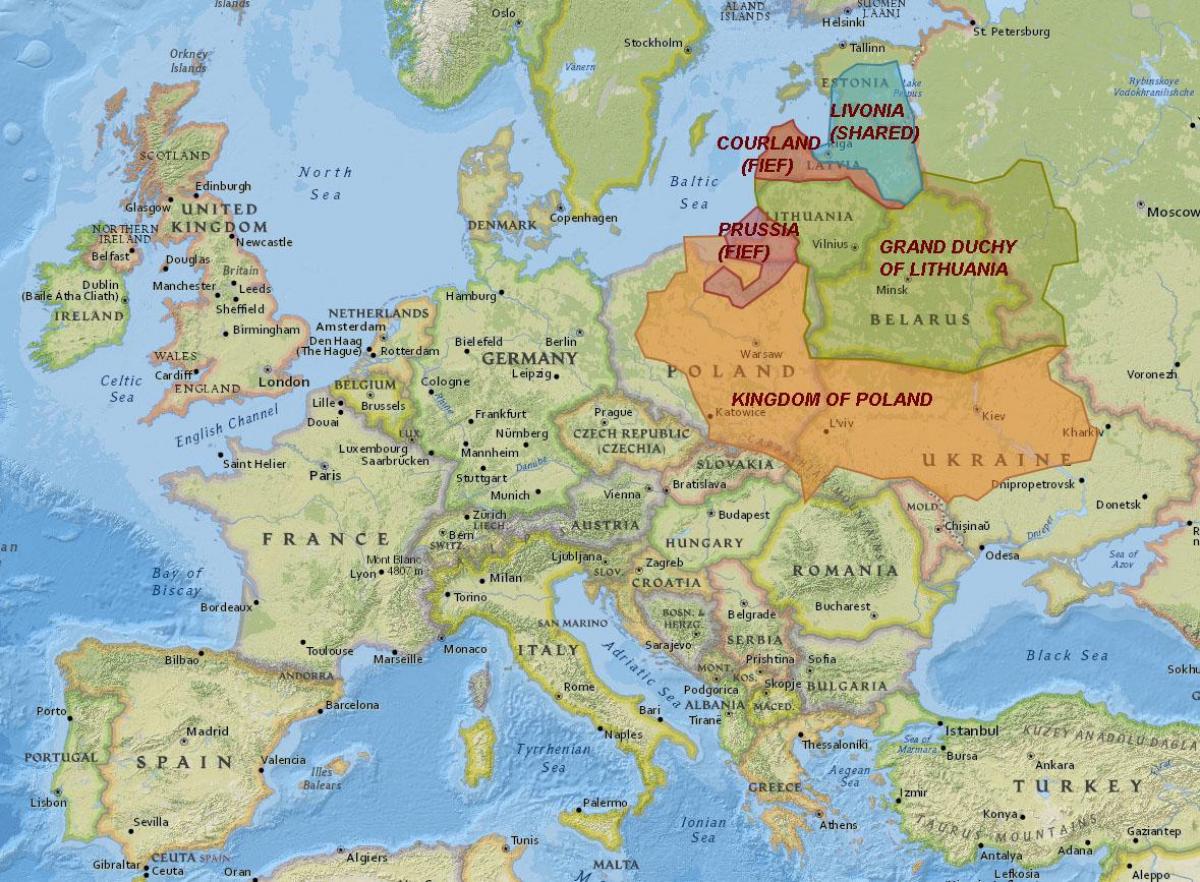 Karta Litve povijest